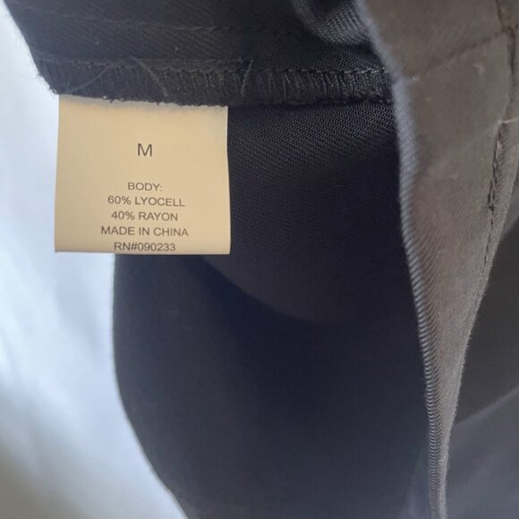 Lottie Moss Simple Black Mini Dress Minimalist Sleeveless Strappy M Sundress - Picture 9 of 9